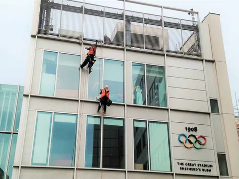 Glazing leak repair