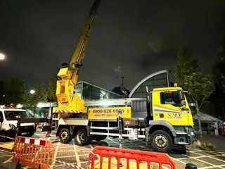 Replacing glazing at railway stations