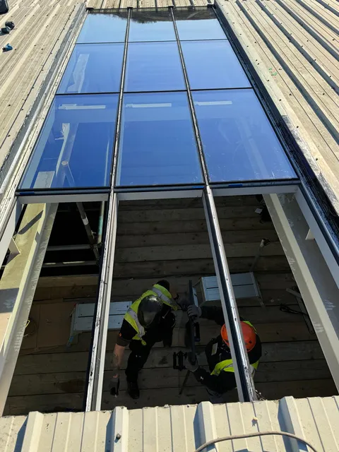 Refurbishing a rooflight